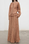 Mutedance 25 Autumn/Winter Button-Down Drawstring Shirt Top Collection Handmade Classic MD-MD25FW40-rose (MD25FW35)